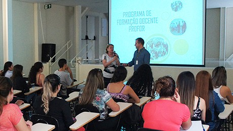 Confira como foi a aula inaugural do Programa de Formação Docente