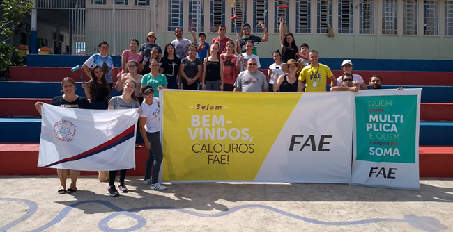 Atividade encerrou as ações do Trote Solidário no campus