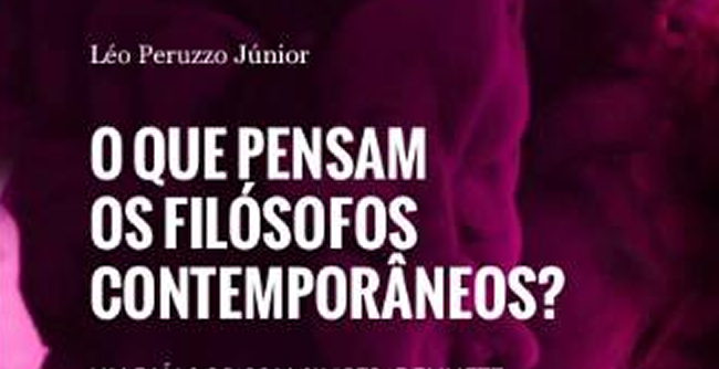 Léo Peruzzo é professor do curso de Filosofia e apresentou sua obra “O que pensam os filósofos contemporâneos?”