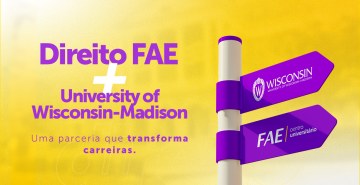 O curso de Direito da FAE Centro Universitário oferece uma parceria exclusiva com a University of Wisconsin-Madison (UW).