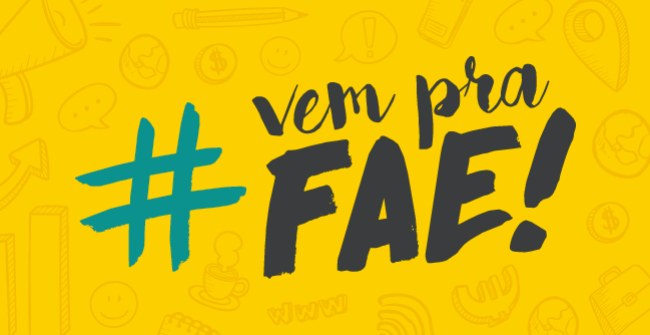 Evento apresenta os cursos da FAE e realiza concurso cultural para bolsas de até 75% de desconto.