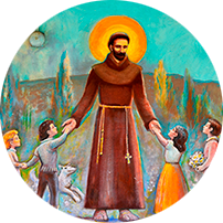 Nasce Francisco de Assis. Filho de um rico comerciante de tecidos, ele abdicou de seus bens em busca de uma vida austera em sinal de compaixão e amor aos mais humildes. Seus ensinamentos fundamentam a Associação Franciscana de Ensino Senhor Bom Jesus.